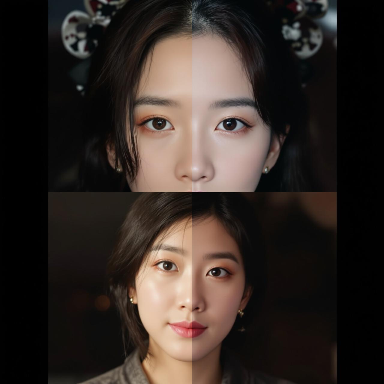吃瓜51 - 独家：某女星整容前后对比照流出